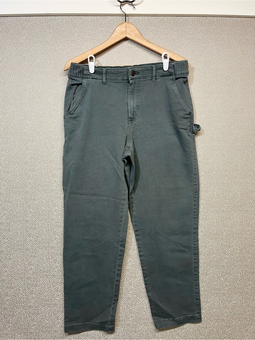10 Sonoma Olive Green Casual Twill Pants